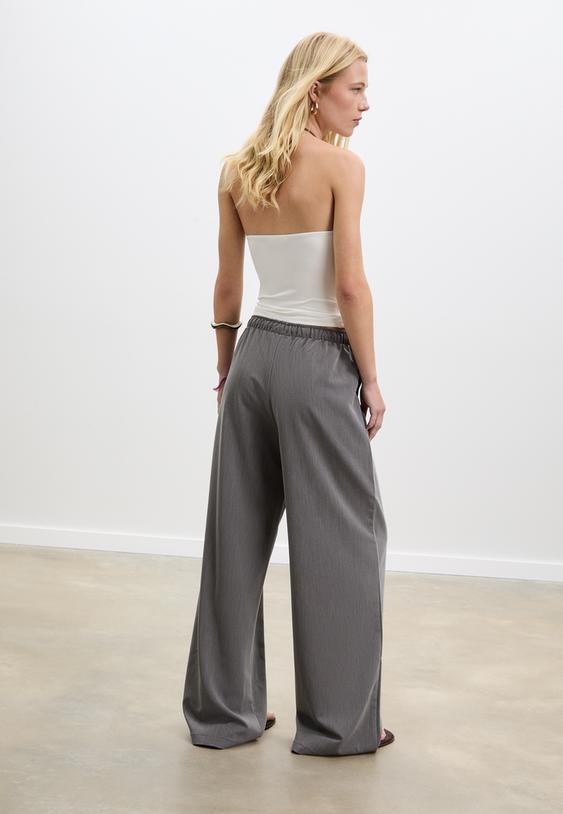 flowy long dress trousers