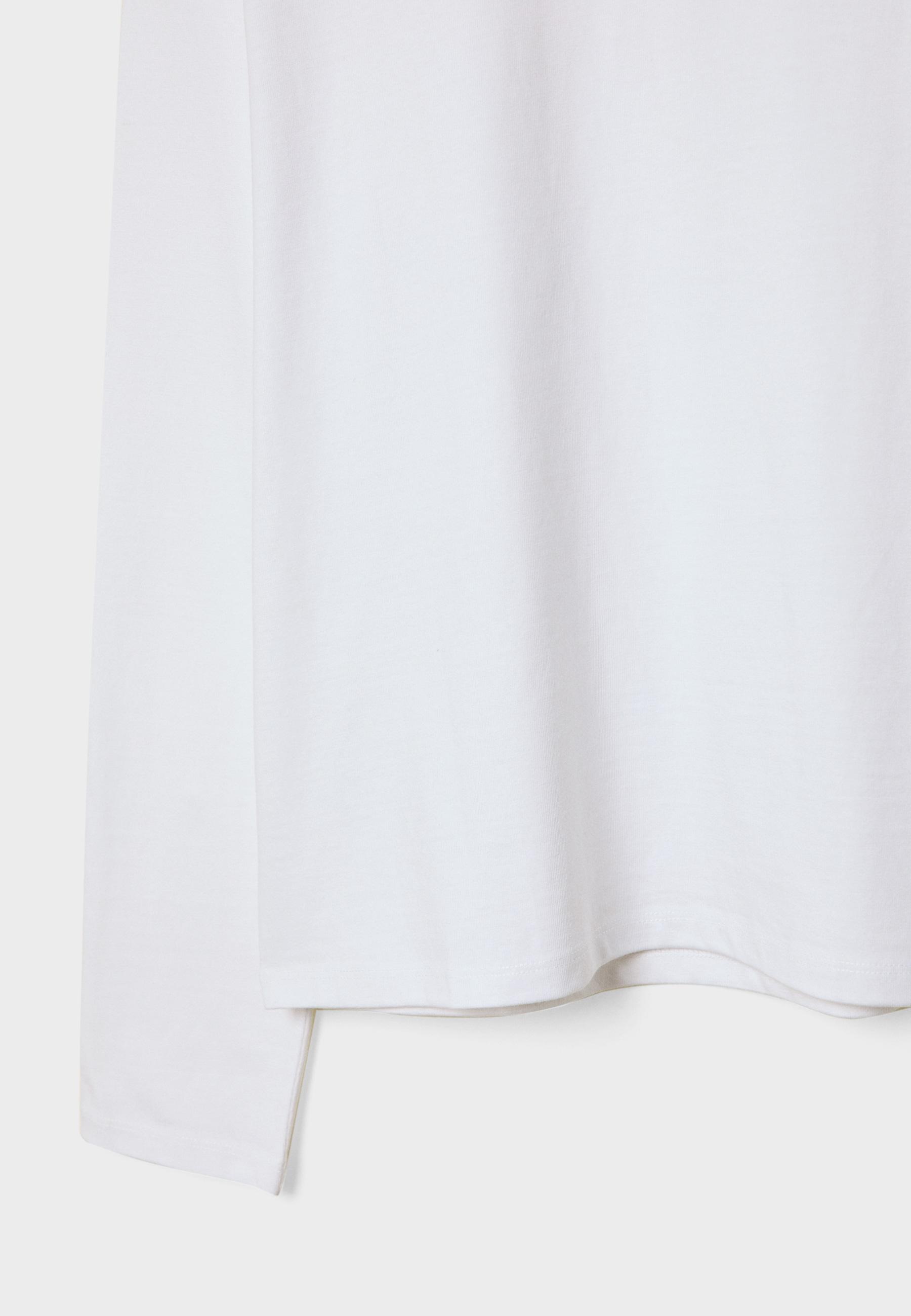 【SATIIIZ】Ponty Layered Long Sleeve T-Shirt Layered Long-Sleeve T-Shirt | Parallel