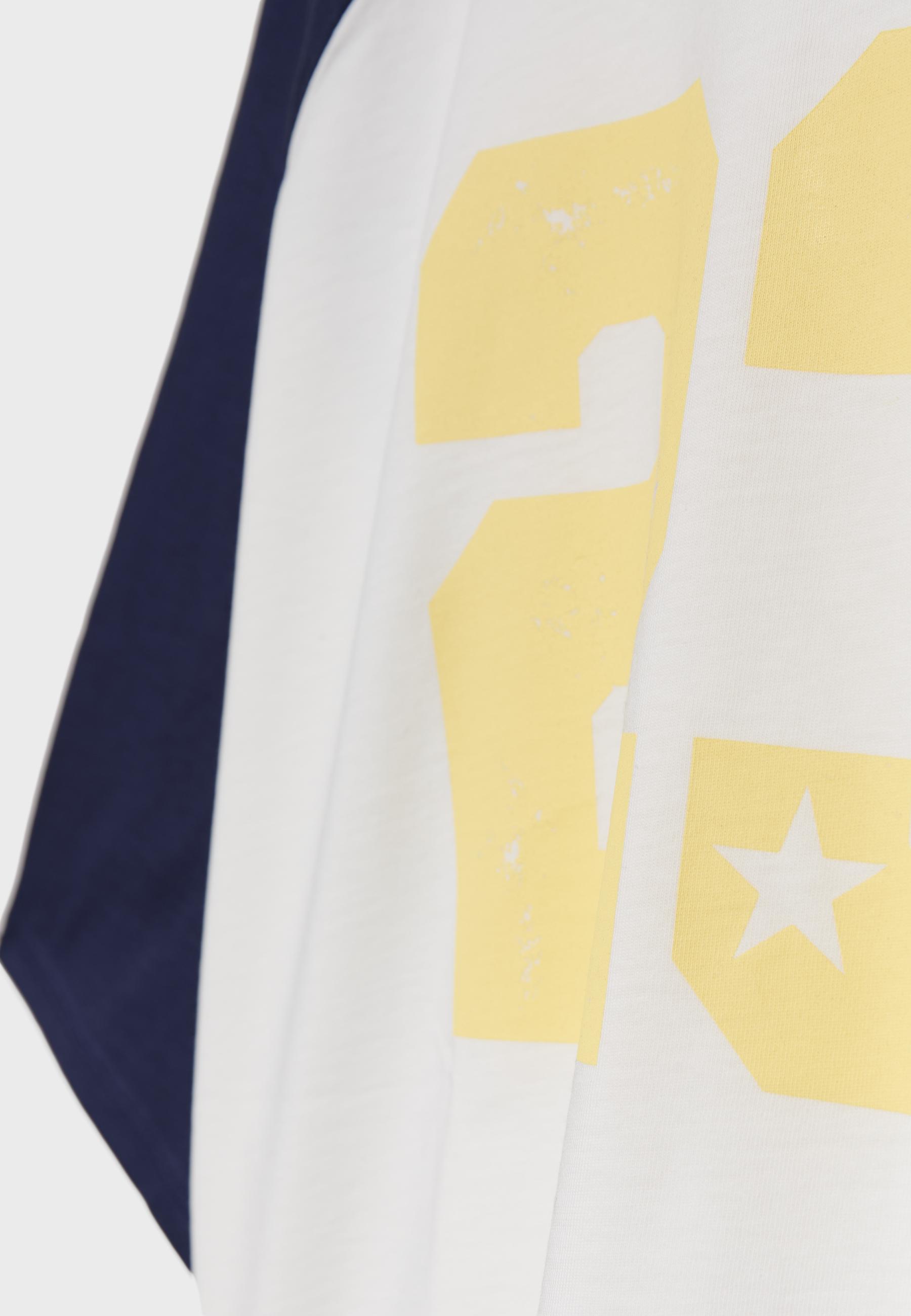 Raglan sleeve T-shirt — Dark blue