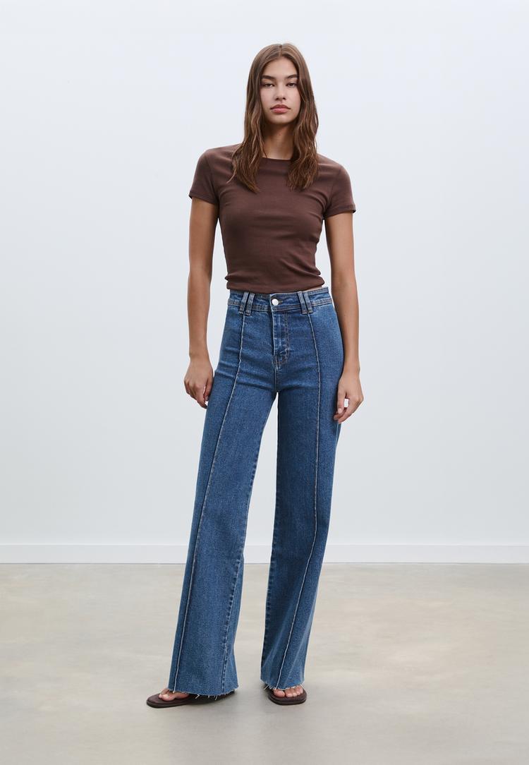 jeans minimal costuras