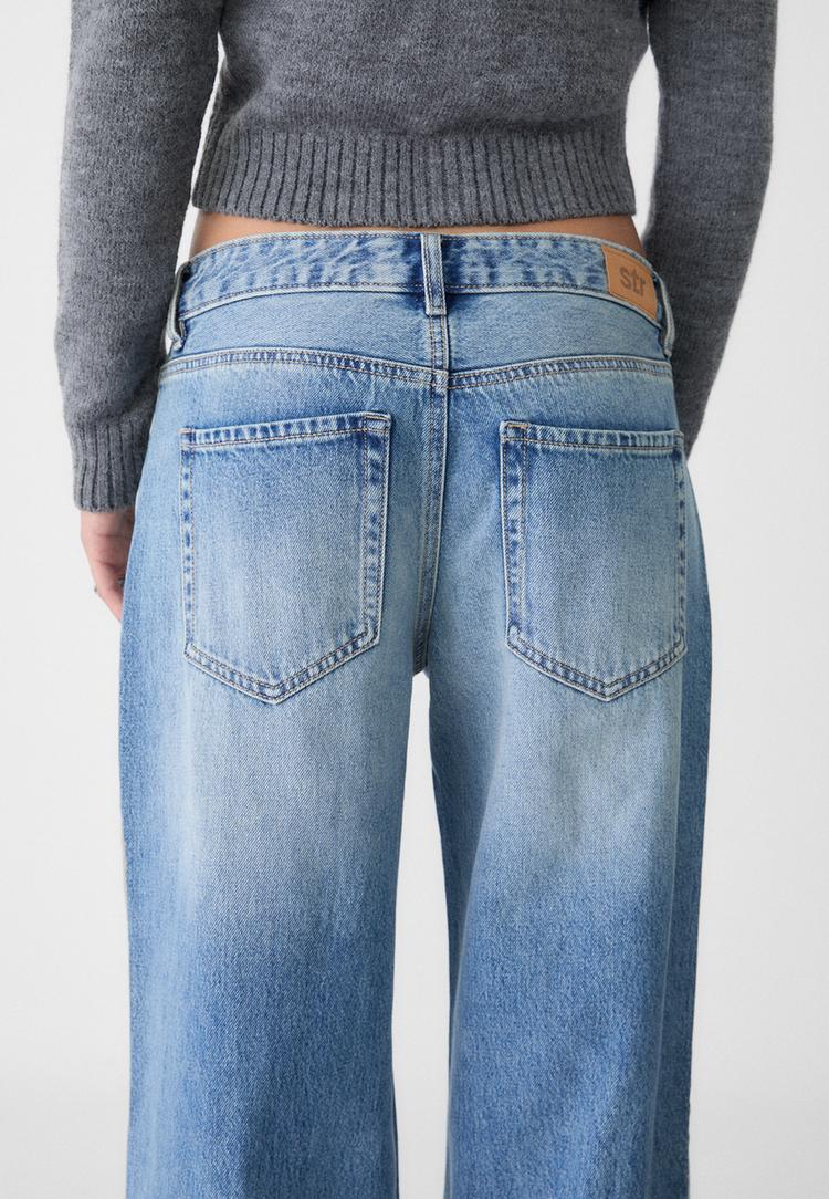 jeans baggy low waist