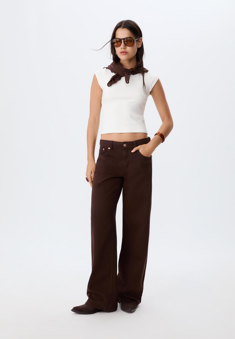 d91 jeans low wide leg