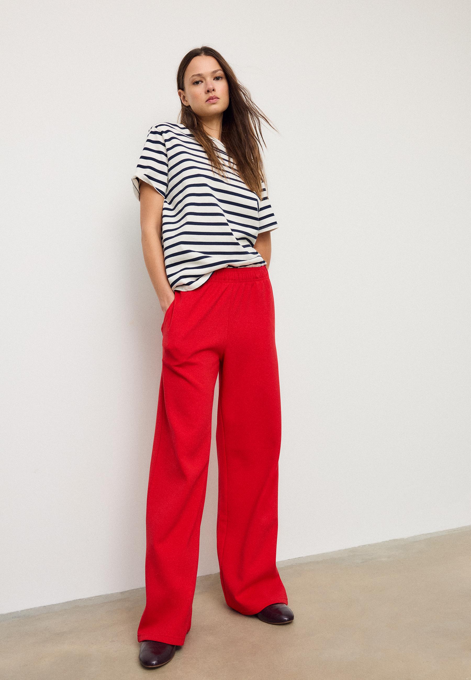 Geniş paça jogger pantolon - Görsel 3
