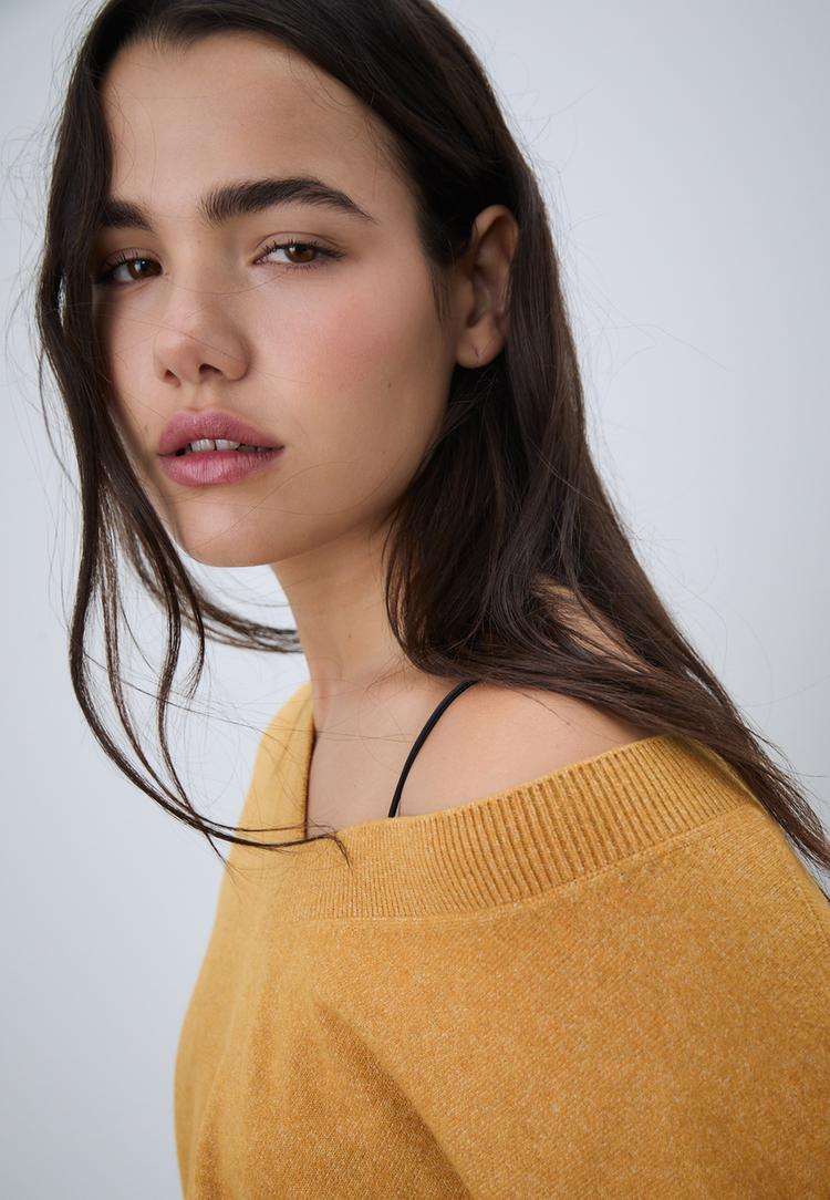 pull basique en maille au toucher doux