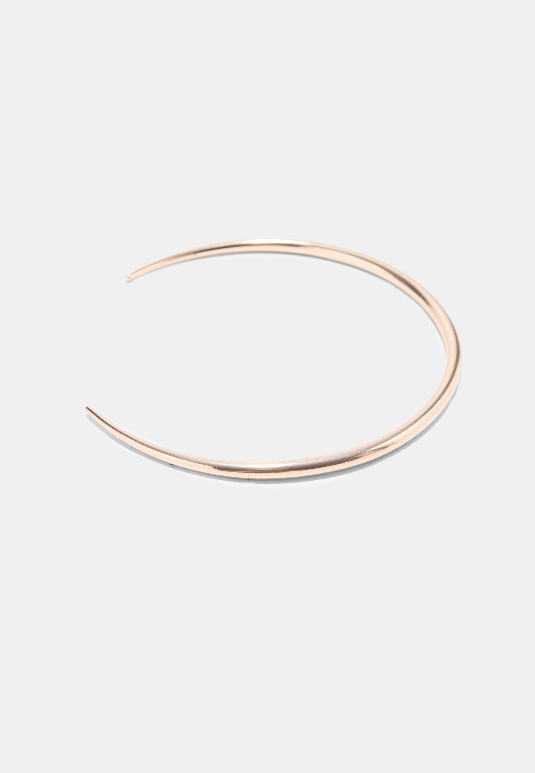 Flexible choker — Gold