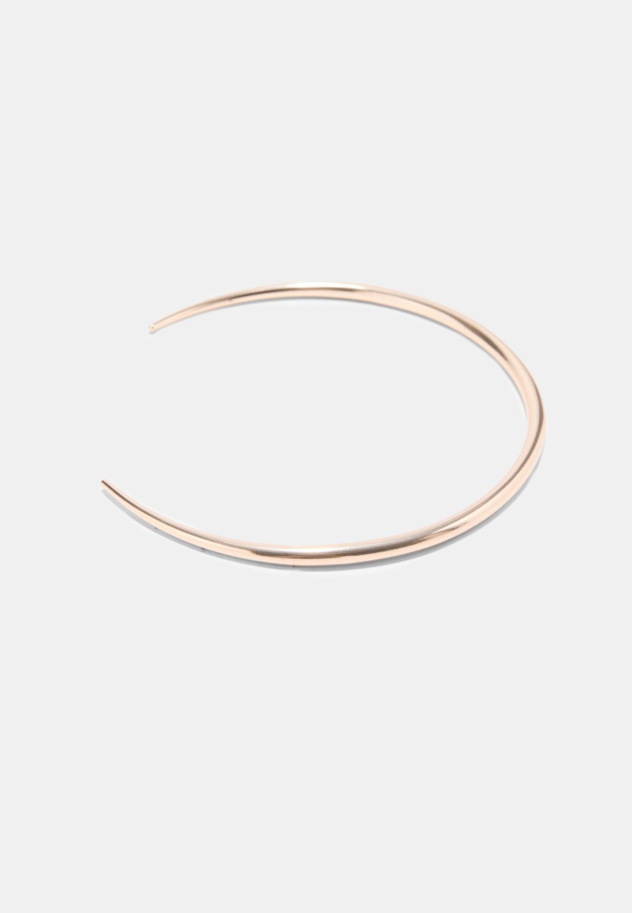 Flexible choker — Gold