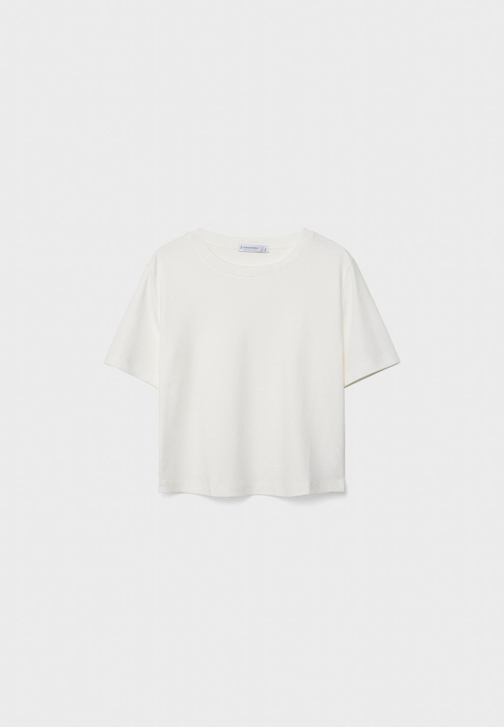 Camiseta básica regular fit heavy weight