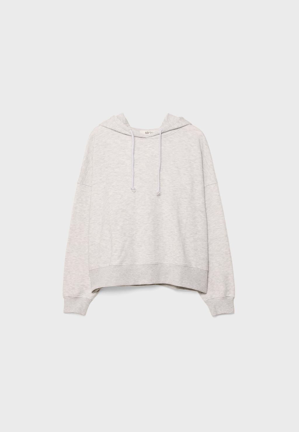 Sudadera capucha estrella leopardo