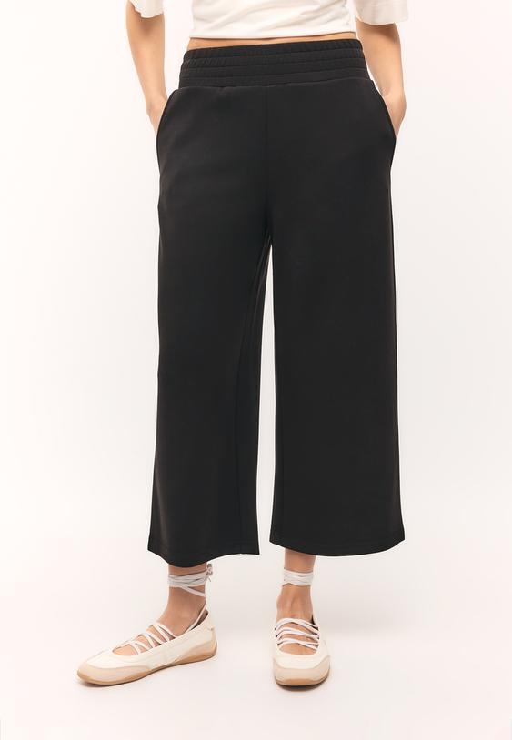 pantalon culotte tacto suave