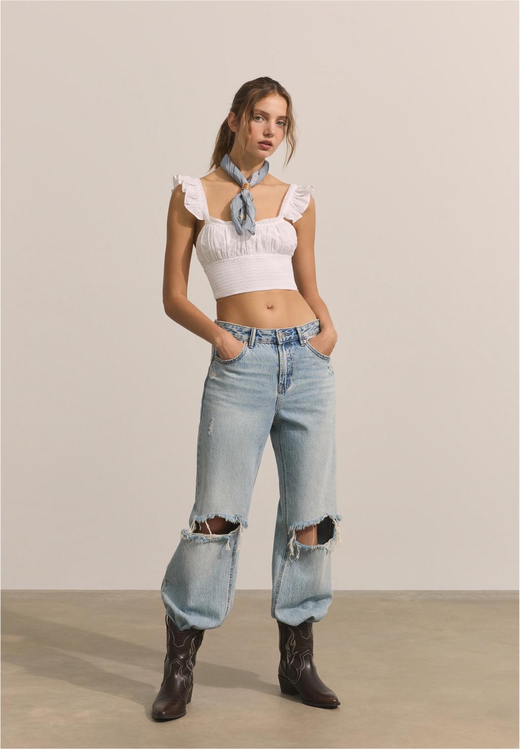 D92 straight wide-leg jeans