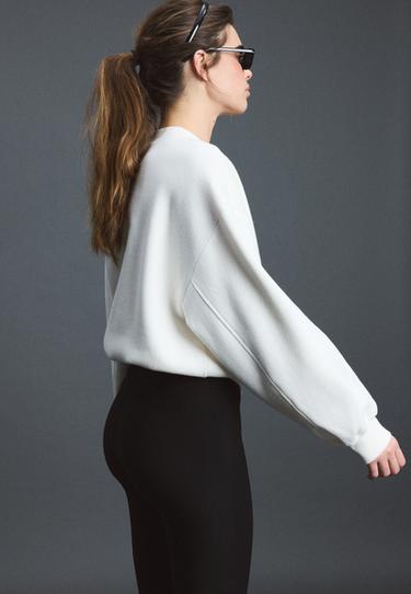 Basic sweatshirt — Ecru 6