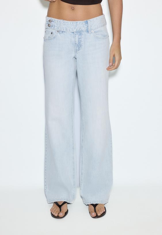 jeans low waist straight cintura martillo