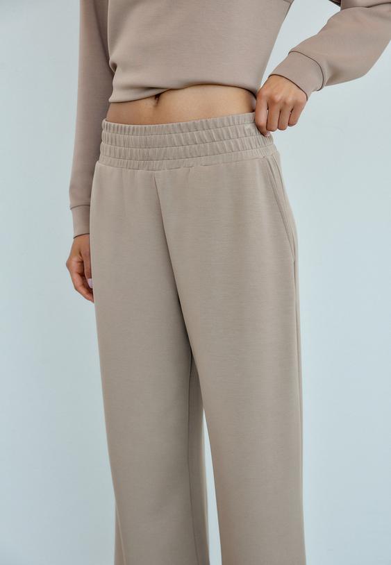 pantaloni culotte morbidi al tatto