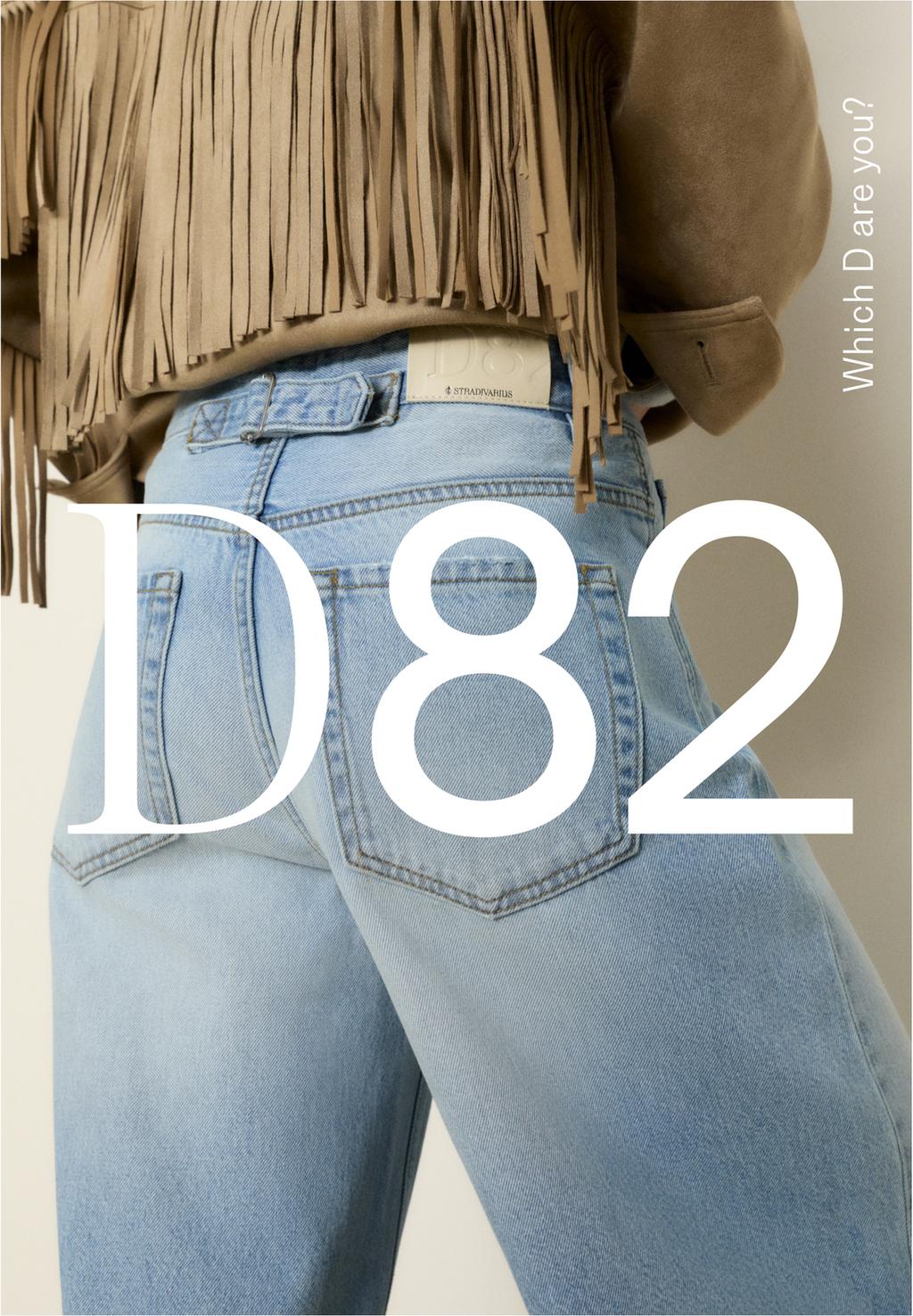 D82 Balloon fit barrel jeans