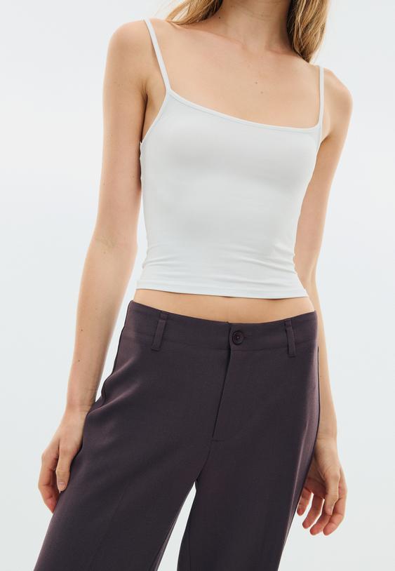 pantalon slim droit
