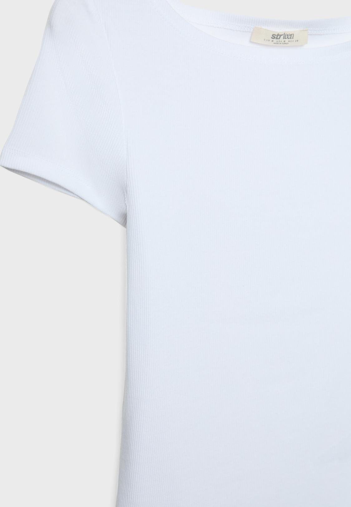 Maglietta Stampata Con Scollo A Barchetta - Moda Da Donna | Switzerland