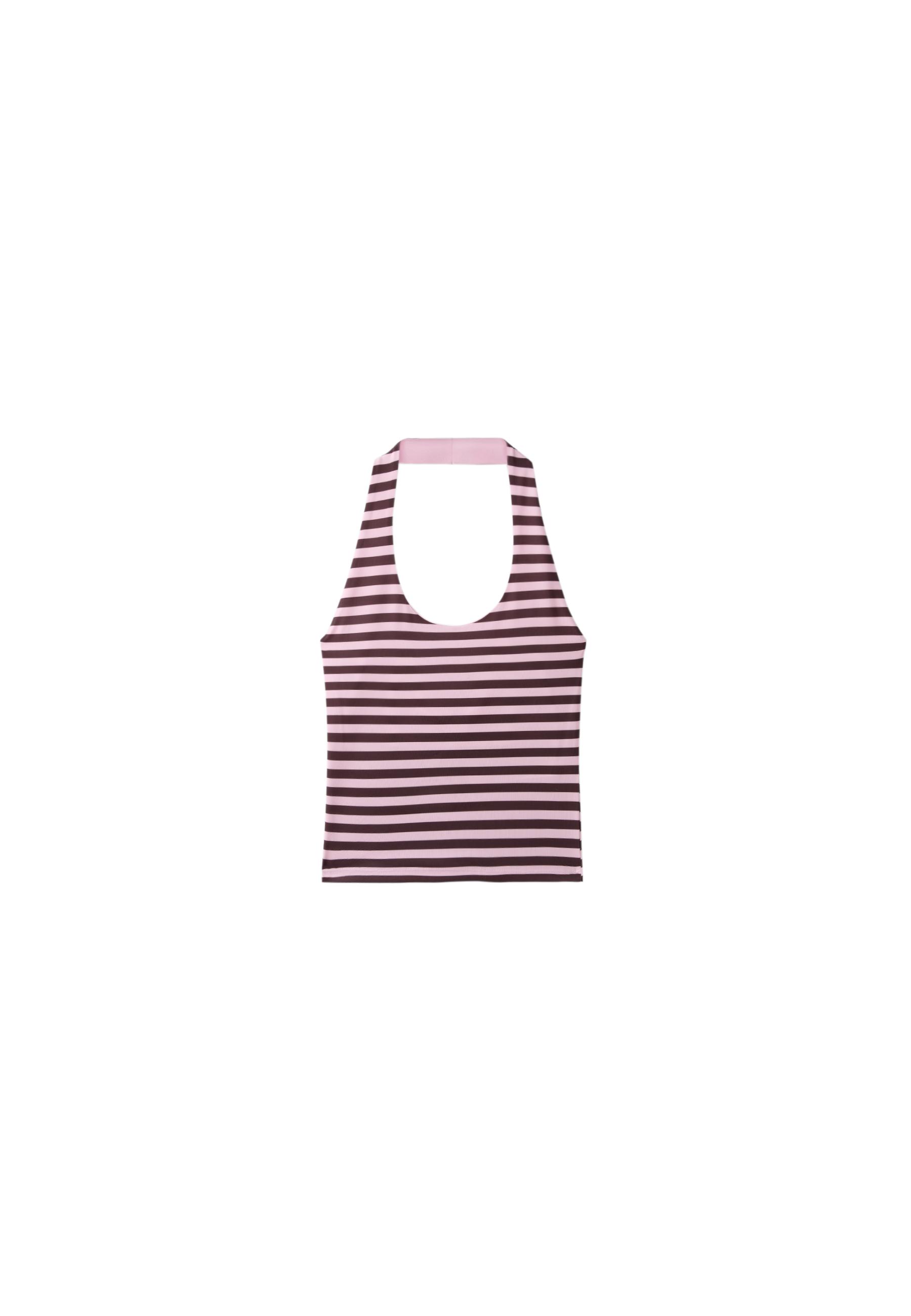 Halter yaka t-shirt - Görsel 9