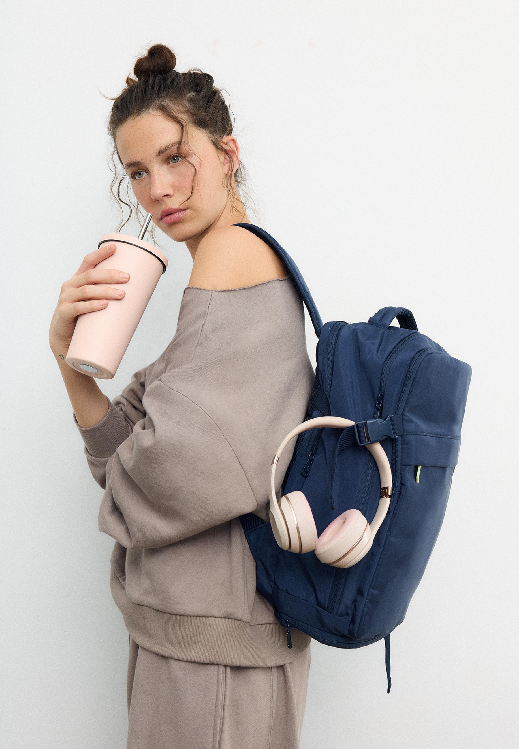 Sporty cabin backpack — Blue