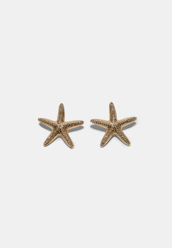 pendientes estrella de mar