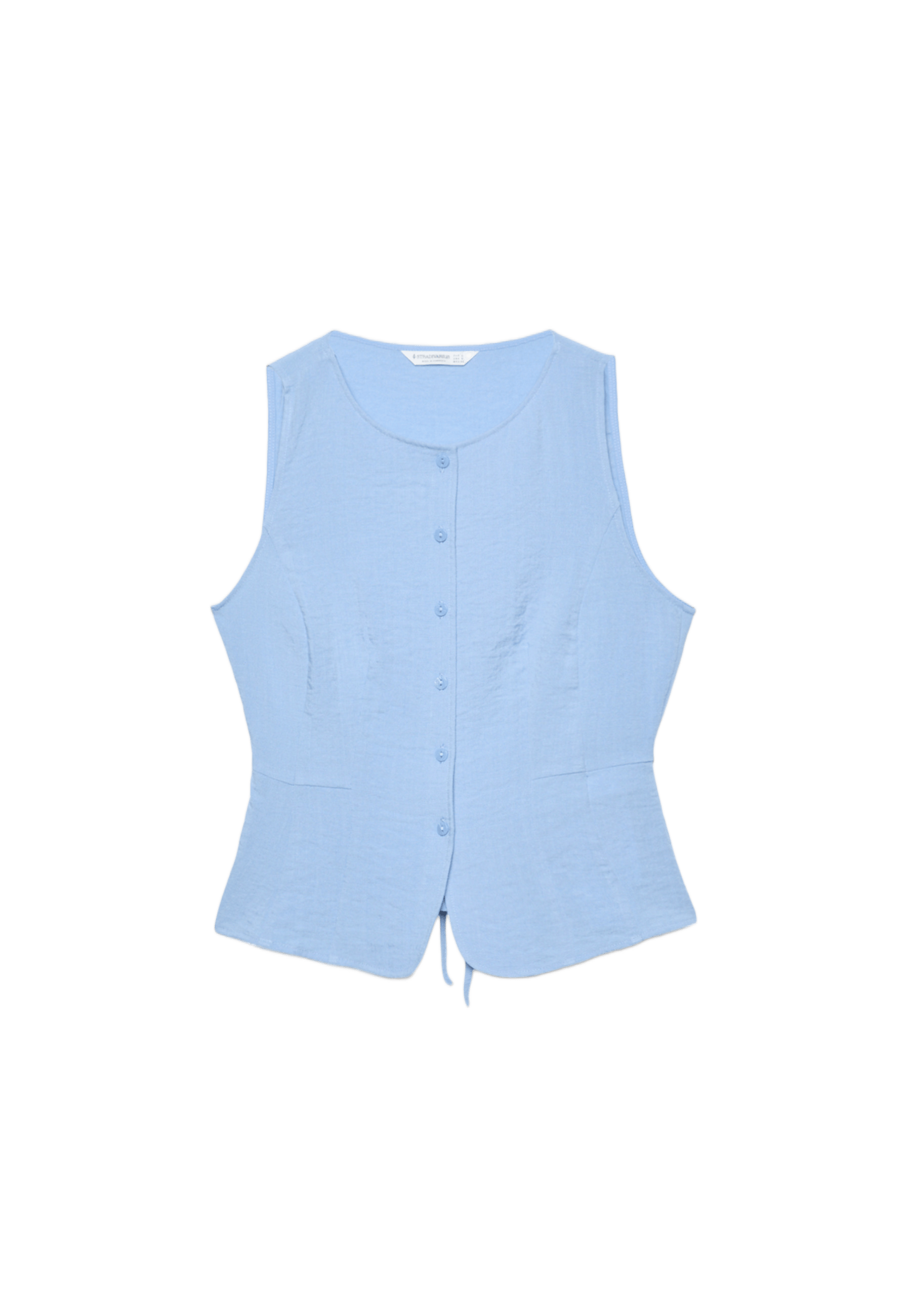 Buttoned waistcoat — Blue