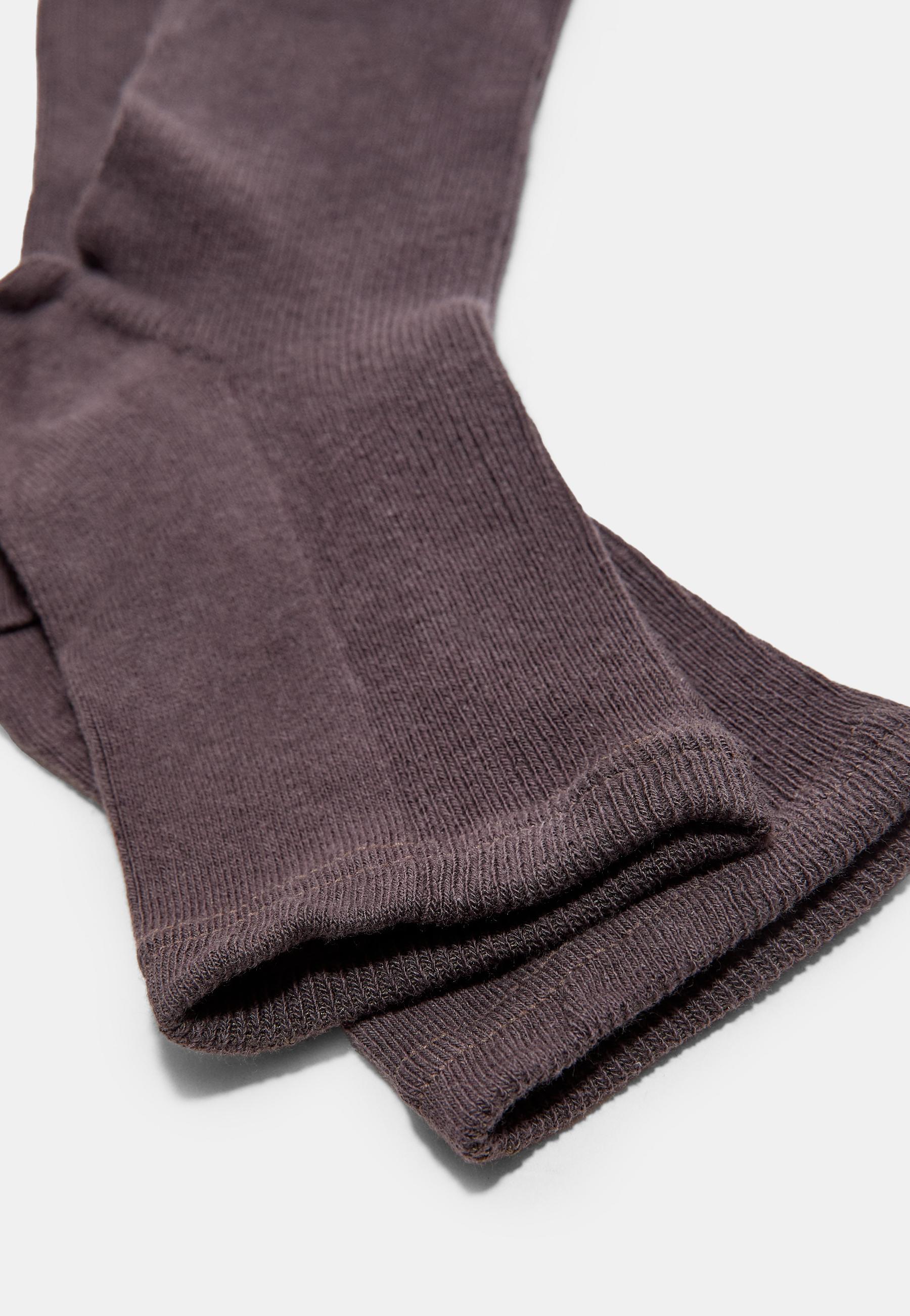 Set of 2 fingerless socks — Khaki