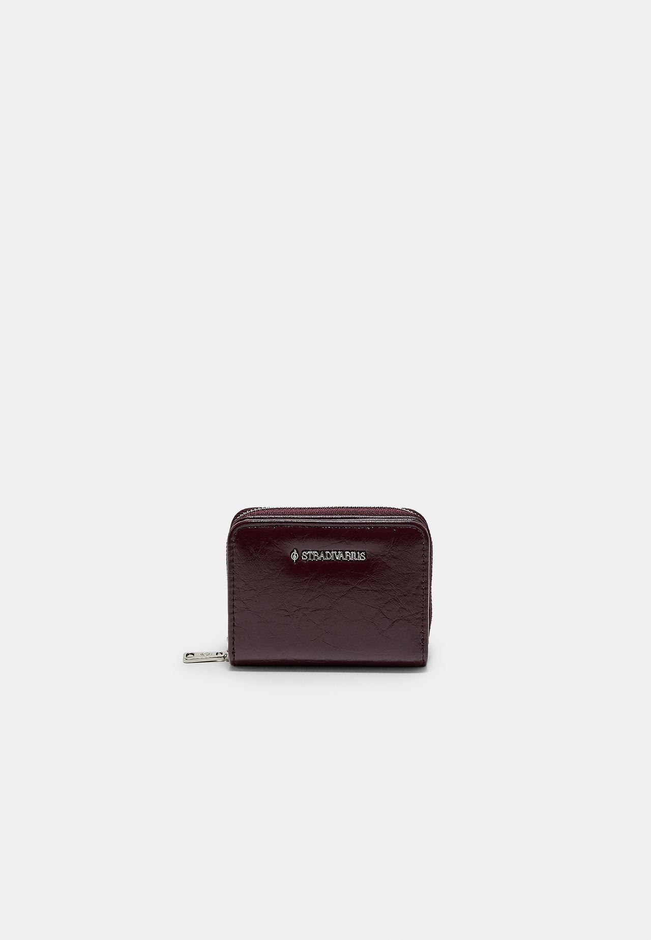 Rectangular purse — Burgundy