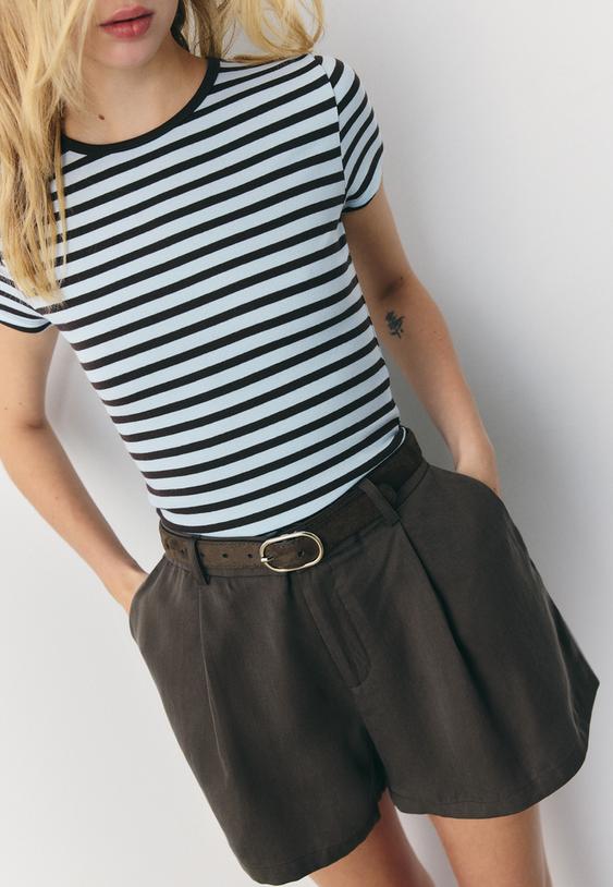 short fluido cinturon