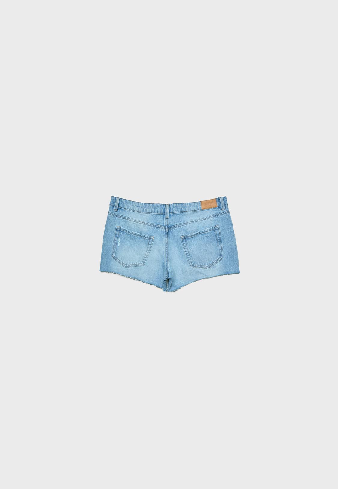 Shorts mini in denim