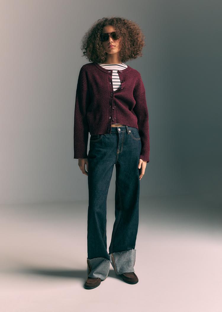 buttonup knit cardigan