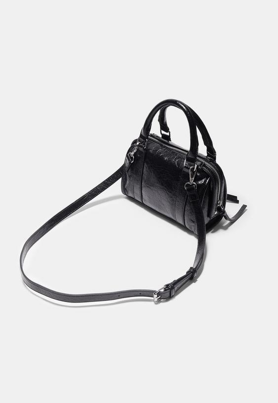 bolso bandolera bowling efecto piel
