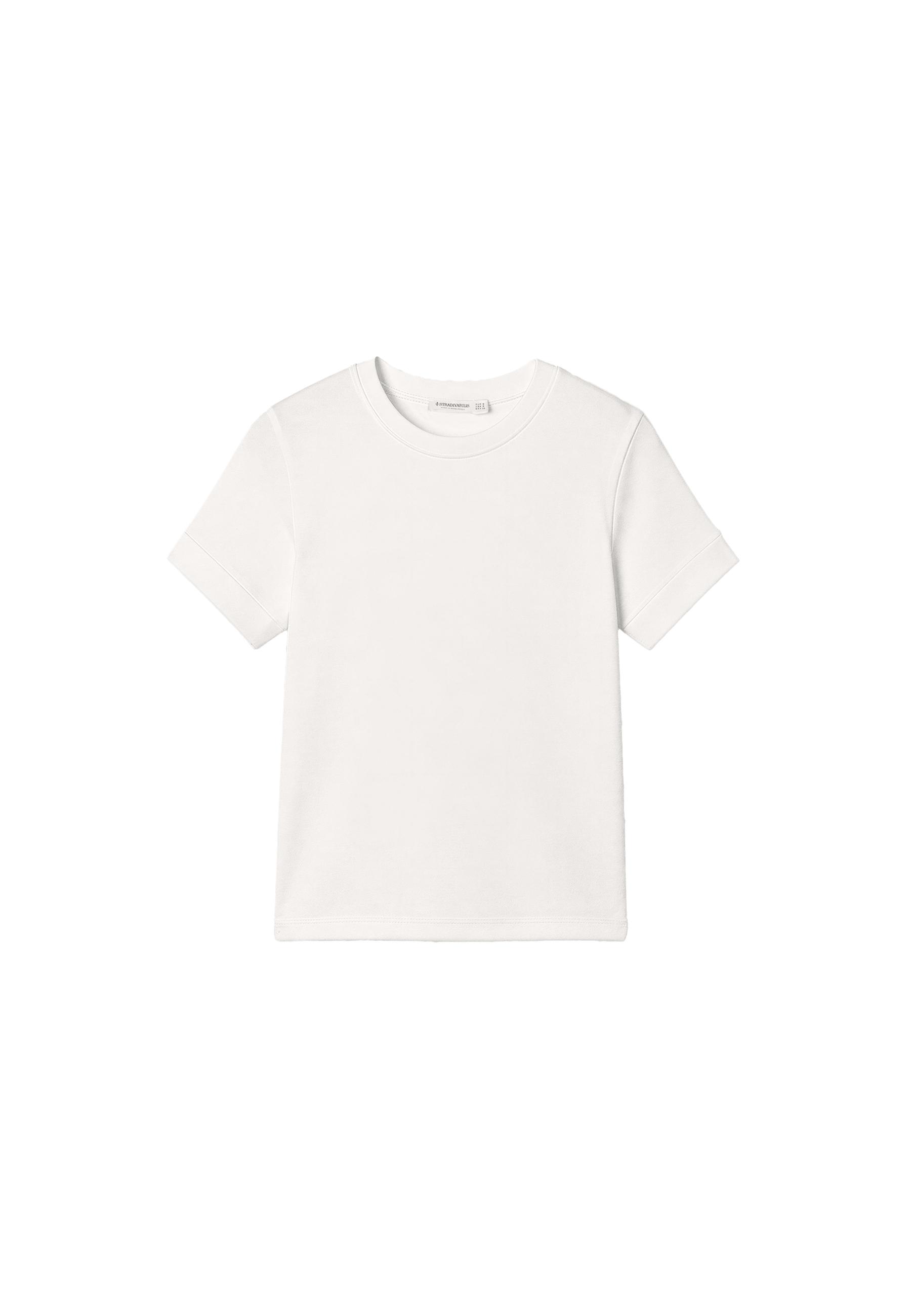 Basic short sleeve T-shirt — White