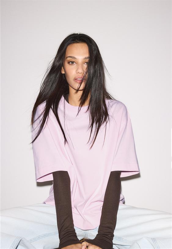 ksa kollu oversize t shirt