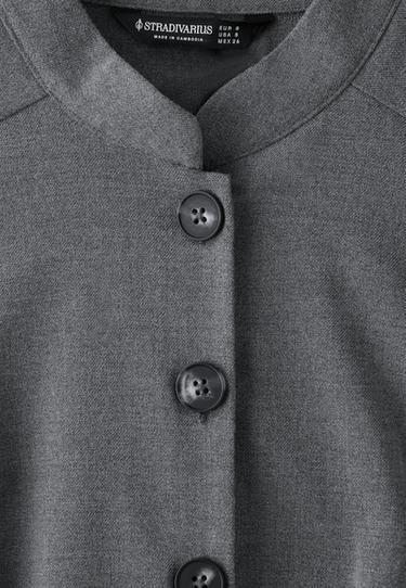 Fitted short sleeve shirt — Grey 9