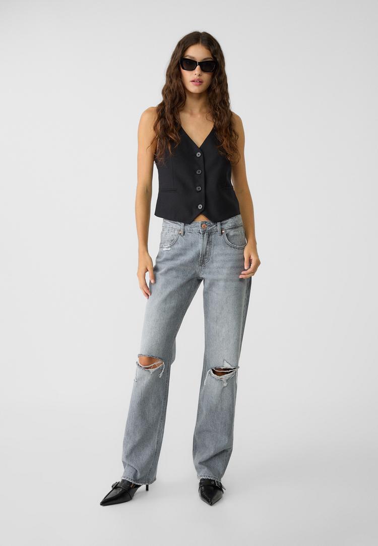 d03 jeans straight low