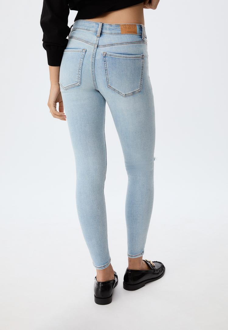 jeans 1420 skinny low waist