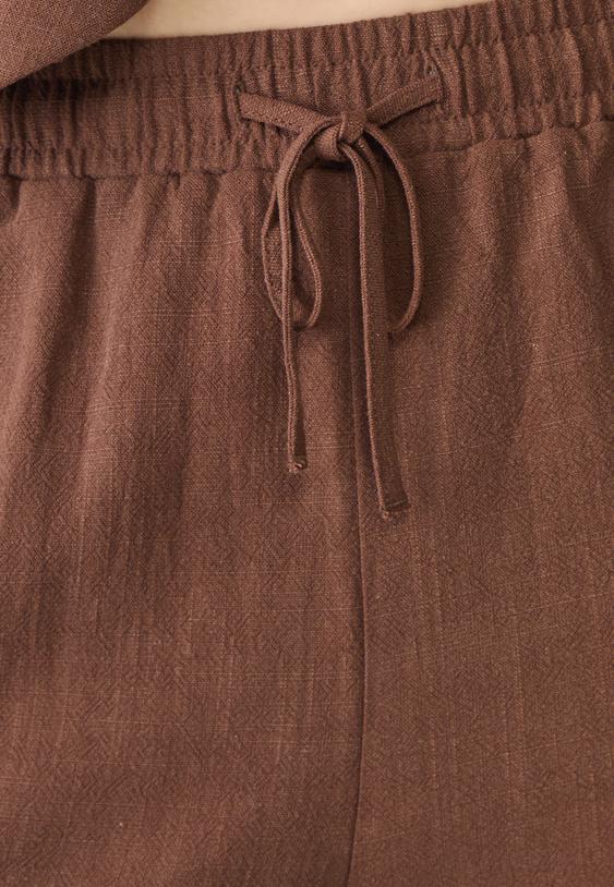 Stradivarius Rustieke Culotte Bruin Xl