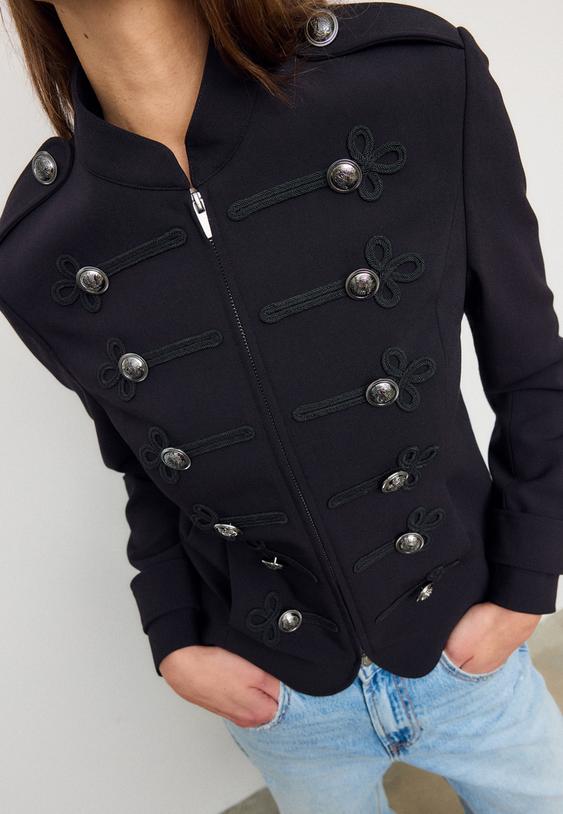 americana botones grabados