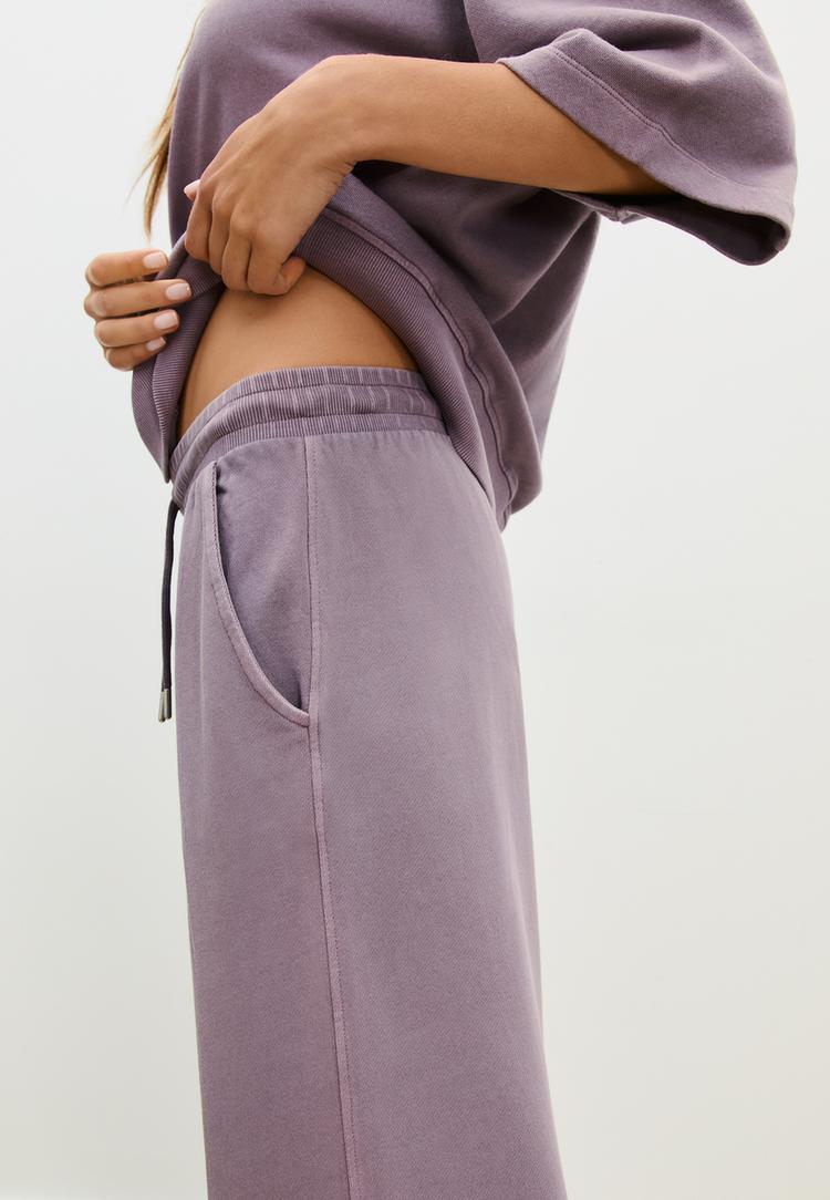 pantalon jogger straight efecto lavado