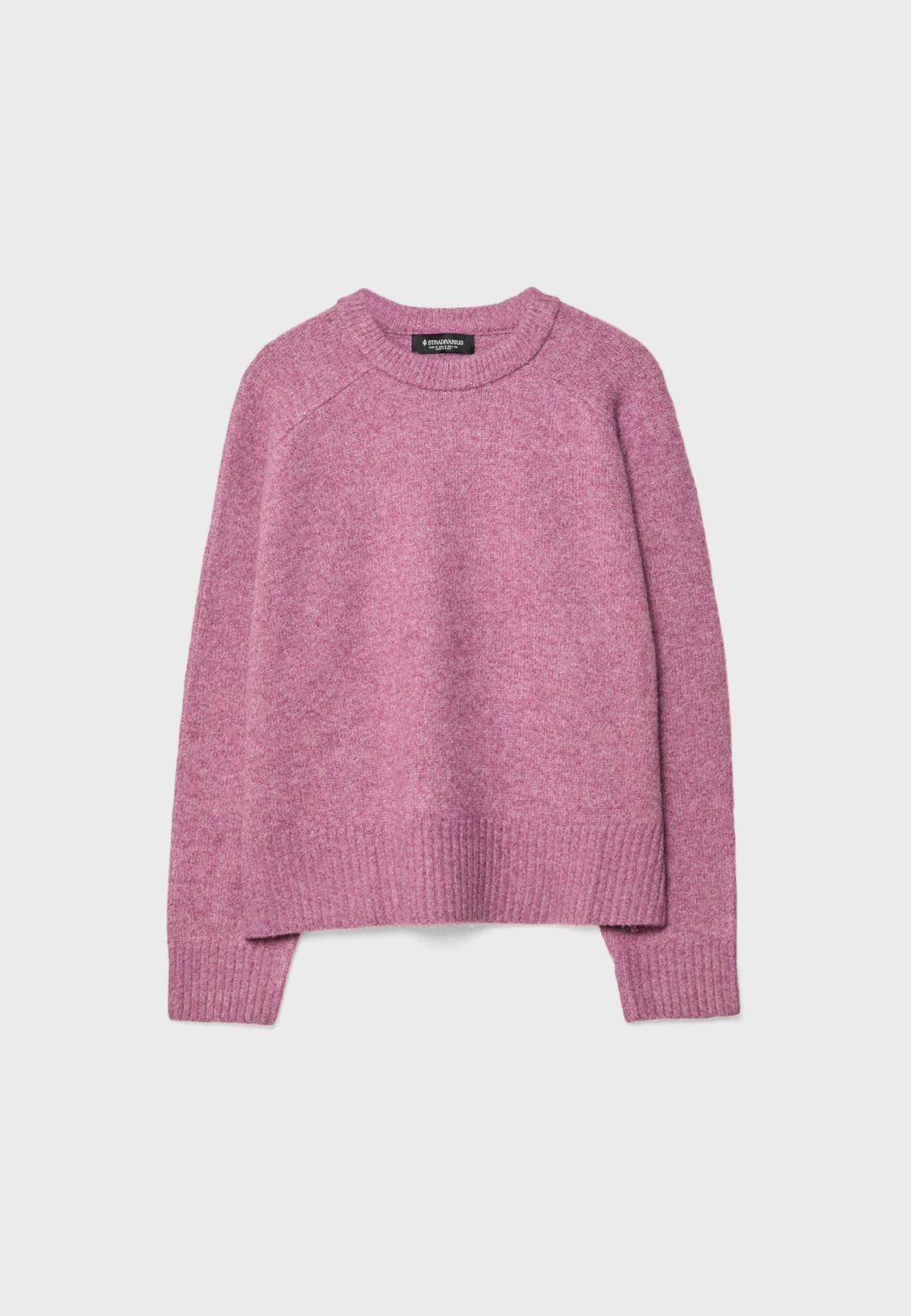 Basic tricot trui soft