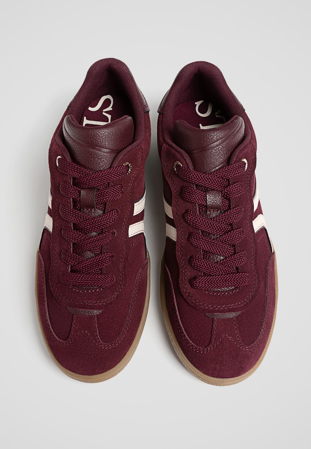Leather trainers