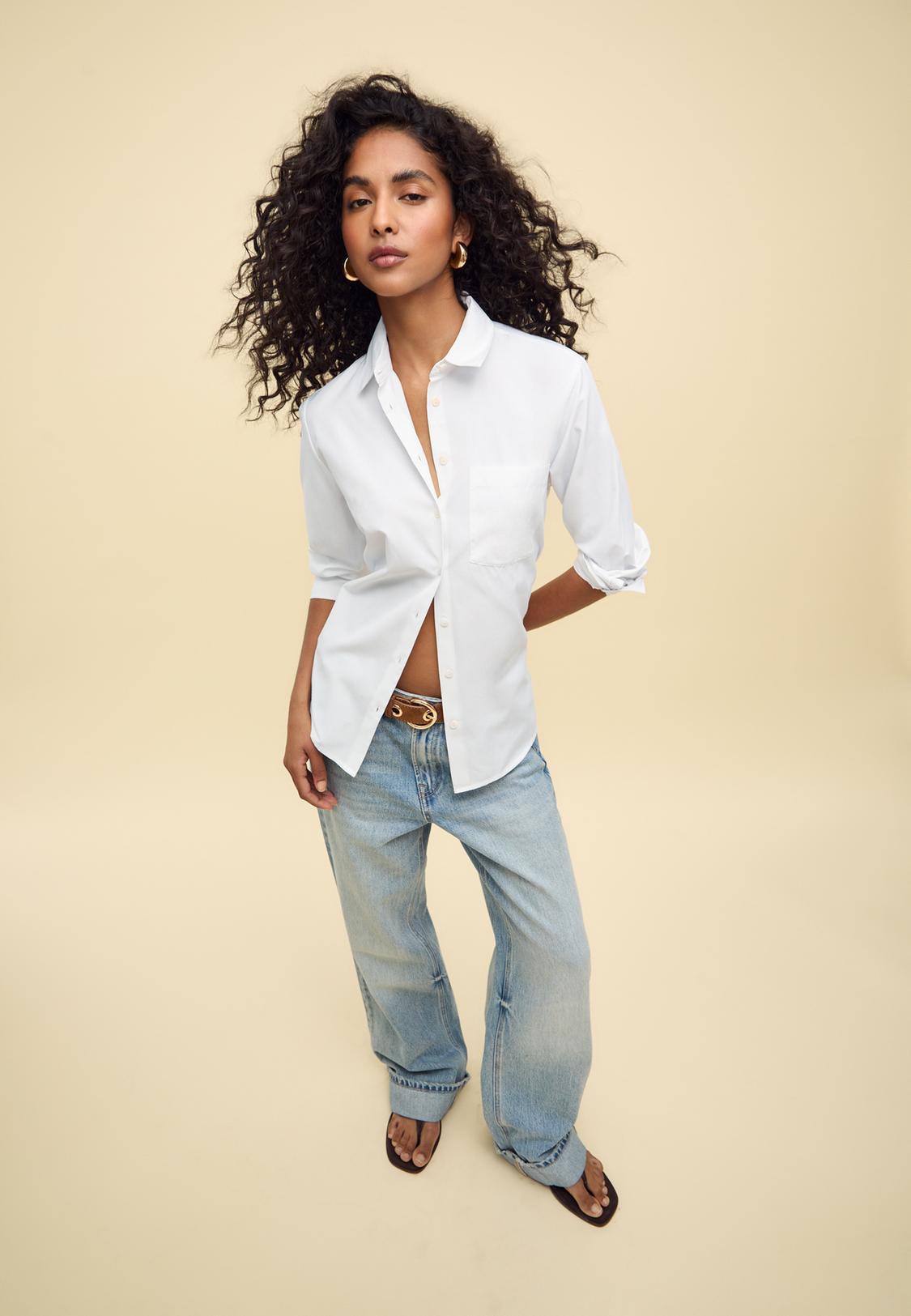 Stradivarius Surchemise Simili Cuir Stradivarius Chemise En