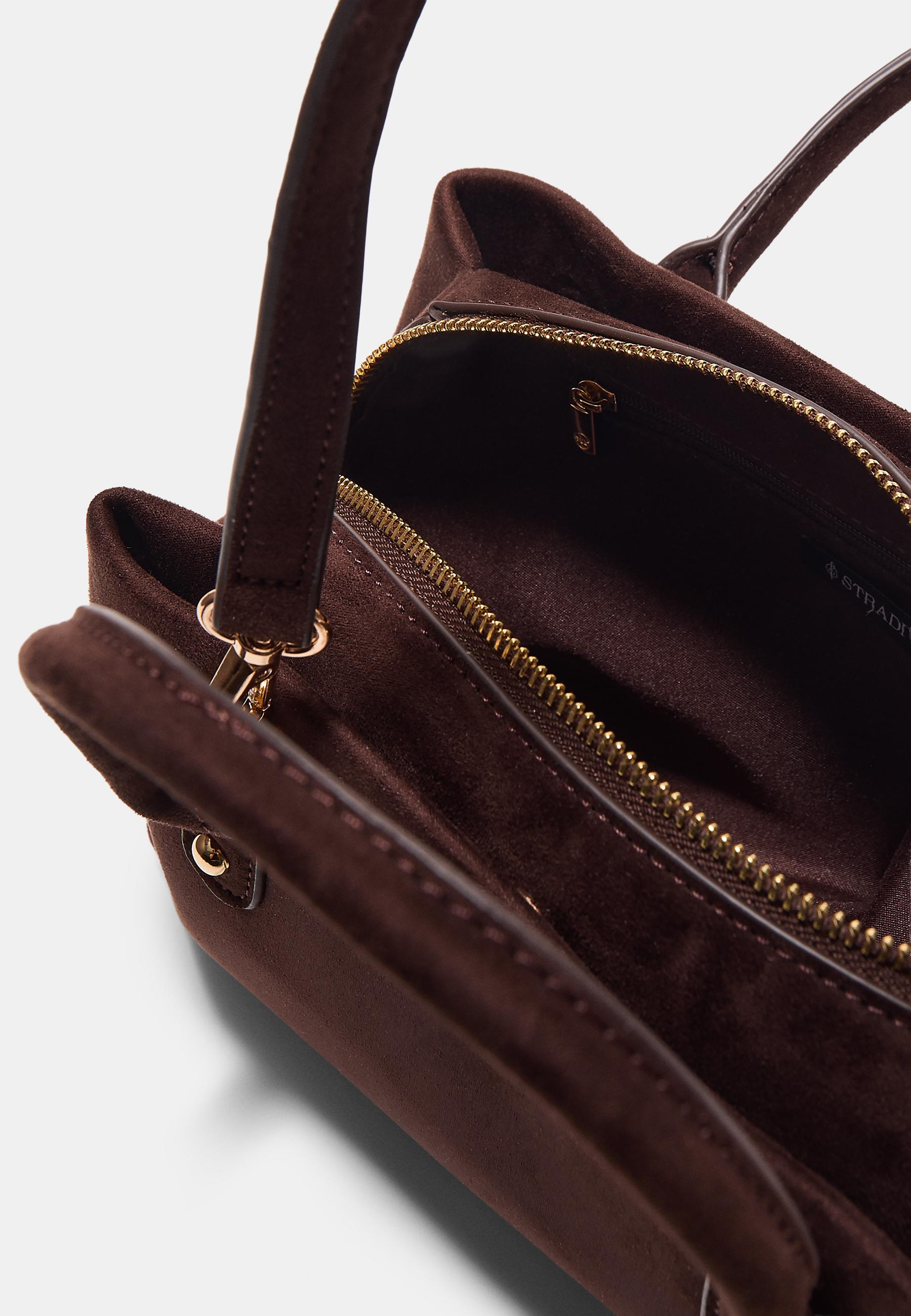 Crossbody tote bag — Brown