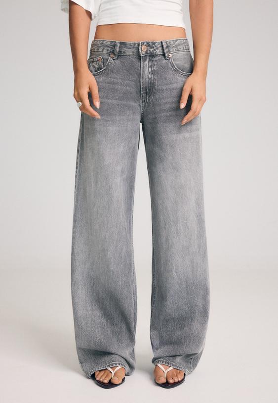 d91 jeans low wide leg