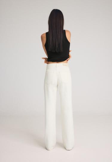 D92 Wide-leg jeans — Vanilla 5