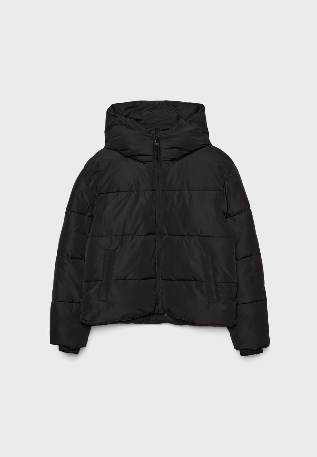 Basic Steppjacke mit Kapuze