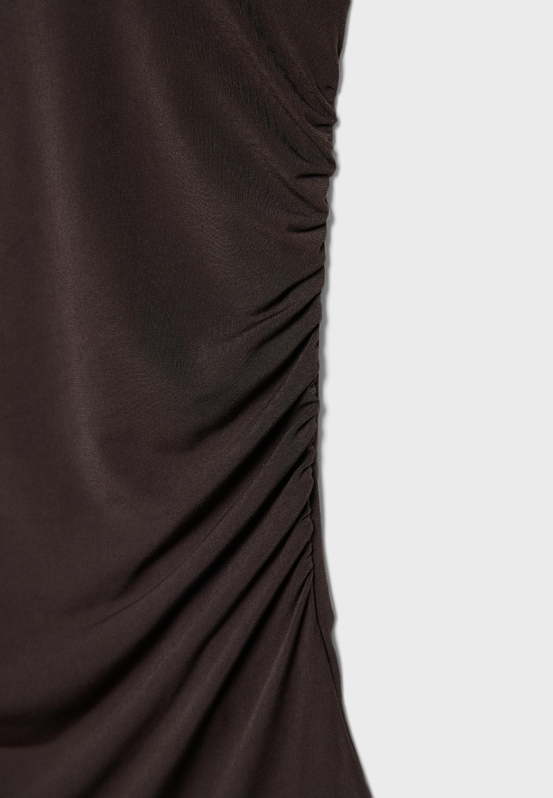 Halterneck bodysuit — Brown