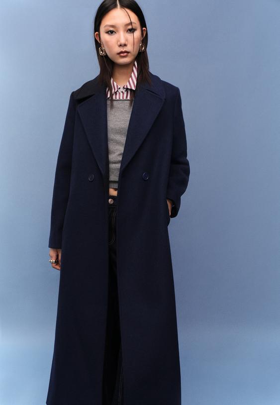 abrigo largo cinturon
