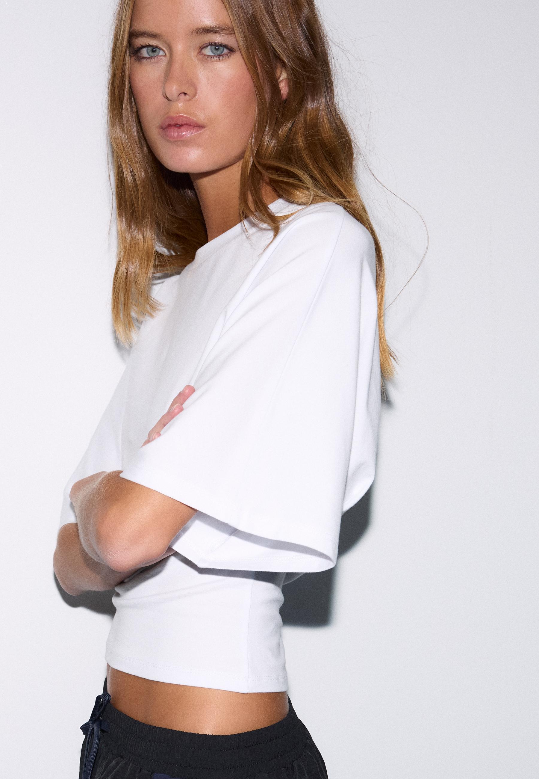 Japanese short sleeve T-shirt — White