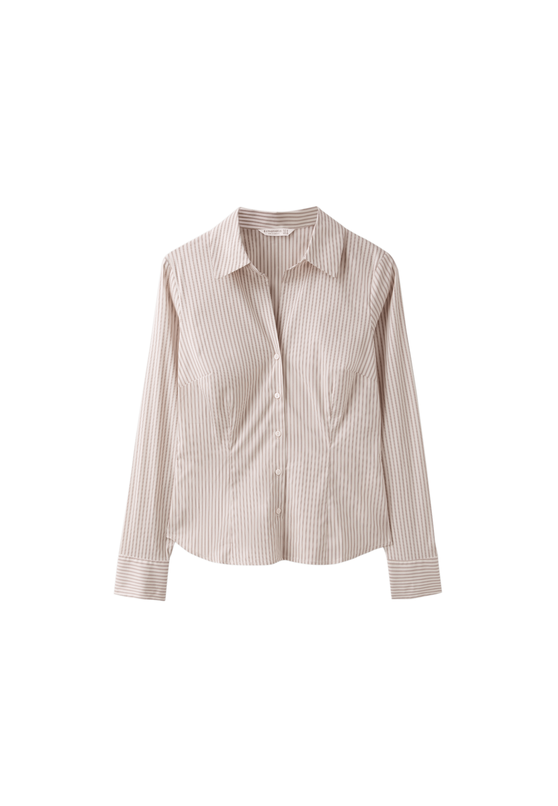 Fitted basic shirt — Vanilla