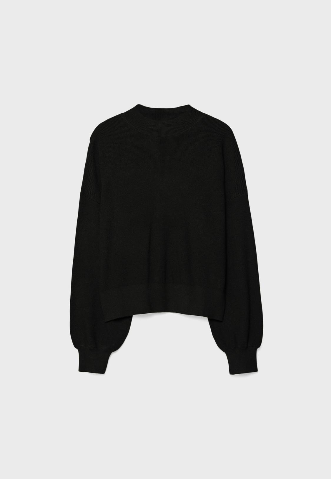 Maniche Lunghe Maglietta Maniche A Sbuffo Stradivarius Maglia A